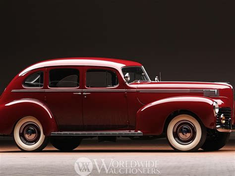 1940 Hudson Eight Series 44 Touring Sedan Sold At Worldwide Auctioneers Hostetlers Hudson Auto