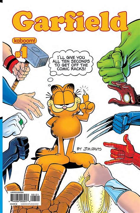 ‘garfield Comic Book Features Lasagna Superheroics Preview Garfield