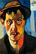 Self Portrait Painting by Andre Derain