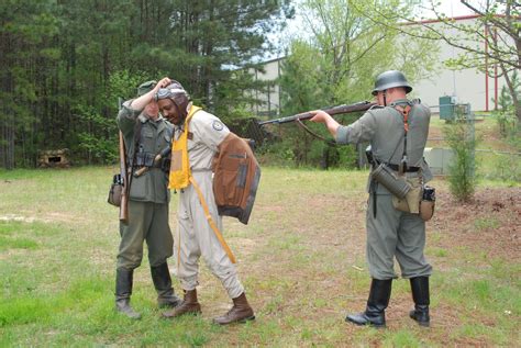 Captured By The Germans Wwii Reenactment Dobbins Air Reserve Base Article Display