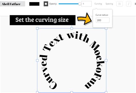 🌈 Free Curved Text Generator Make Curved Text Online