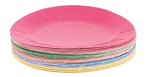 Coloured Paper Plates Coated Paper Plates In Bright Shiny Colours