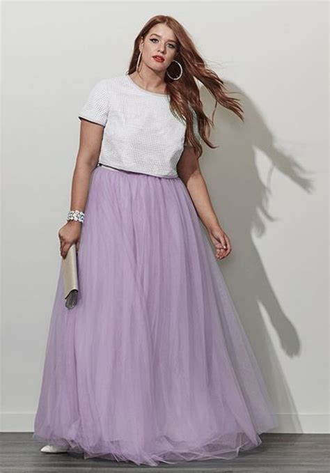Cool 45 Amazing Outfits Ideas That Show Rock A Tulle Skirt Tulle Skirts Outfit Plus Size
