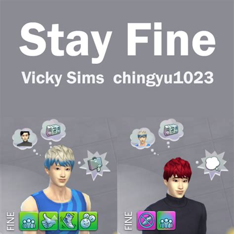 Stay Fine Vicky Sims Chingyu1023 On Patreon In 2023 Sims Sims 4