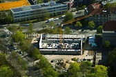 Luftaufnahme Berlin - Baustelle zum Neubau der Sporthalle am Lily-Braun ...