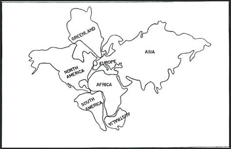 Continents Coloring Page At GetColorings Free Printable