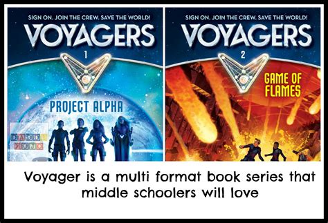 Voyagers Is A Multi Format Book Series That Middle Schoolers Will Love