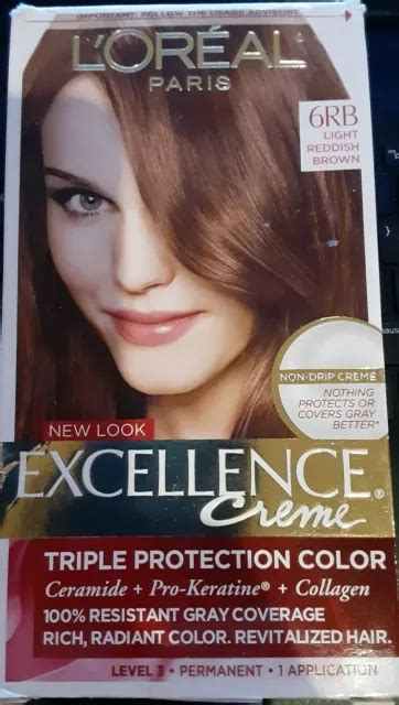 Loreal Paris Superior Excellence Creme Hair Color 6rb Light Reddish