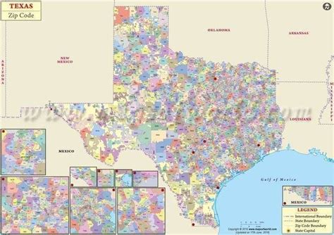 Texas Zip Code Map Free Texasxo
