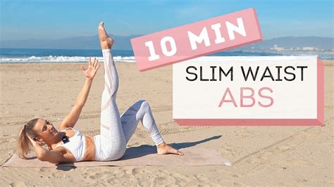 10 Min Abs Slim Waist Muffin Top Workout Youtube