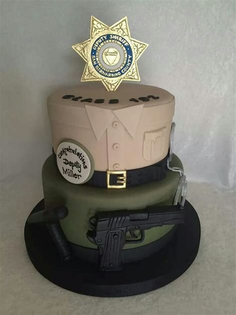 Retirement Cakes Police Cakes Cake