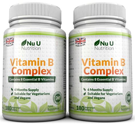 Vitamin b complex is vital for a variety of bodily functions. VITAMIN B COMPLEX 2 BOTTLES 1 years Supply Contains all ...