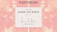 Leszek the White Biography - High Duke of Poland intermittently between ...