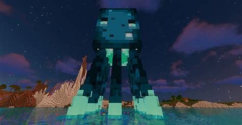 🐙 Minecraft Glow Squid Statue House My Cool Base 🐙 Minecraft Map