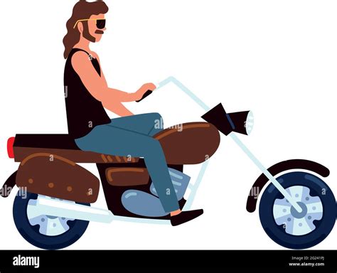 Strong Motorbike Stock Vector Images Alamy