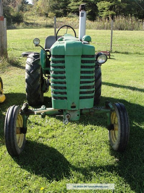 Vintage John Deere Model M Tractor