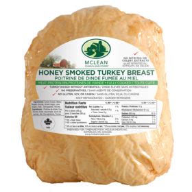 Honey Smoked Turkey Breast Mclean Meats Clean Deli Meat Healthy Meals