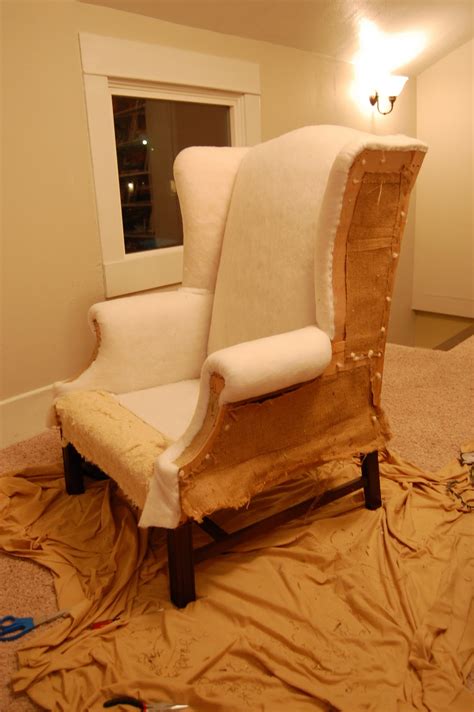 The wingback chair is a classic british style that can also be called a wing chair, an easy chair or a grandfather chair. praying for sunshine: How to reupholster a wingback chair