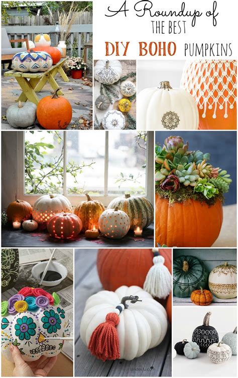 The Best Diy Boho Pumpkin Roundup Little Vintage Cottage