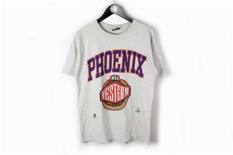 Vintage Phoenix Suns T Shirt Big Logo Authentic Official Nba Etsy