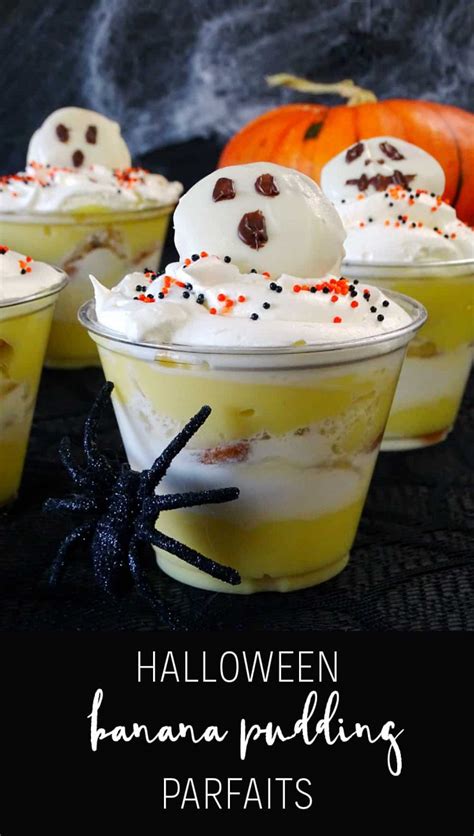 Halloween Banana Pudding Parfaits Birds Eye Meeple