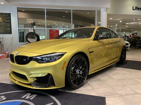 Spotted In The Dealership Fully Loaded Austin Yellow 2020 M4 92000