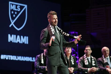 Mls Awards David Beckham Miami Expansion Team Las Vegas Review Journal