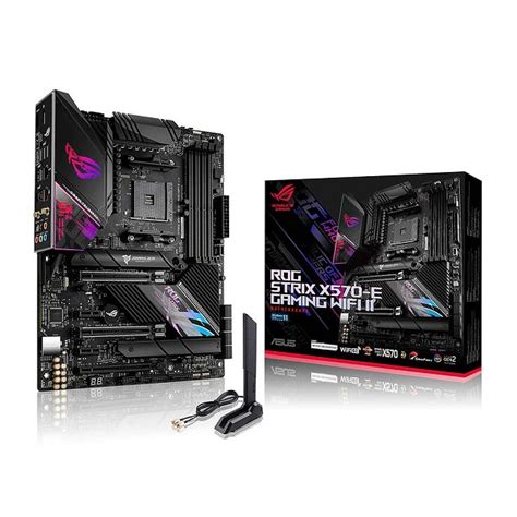 Asus Rog Strix X570 E Gaming Wi Fi Ii Atx Gaming Motherboard Game Hub