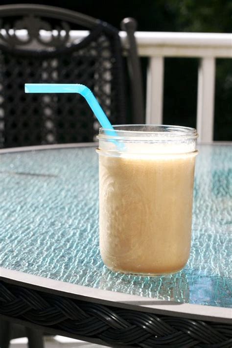 Using a manual milk frother, froth the milk until creamy and foamy. Vanilla Coffee Protein Shake | Iced coffee protein shake ...