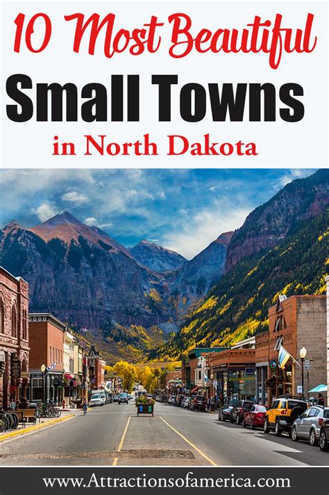 10 Most Charming Small Towns In North Dakota North Dakota Travel