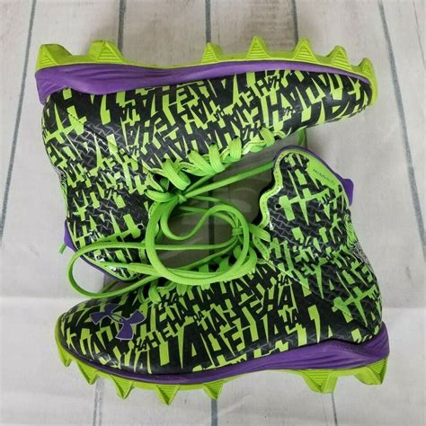 Under Armour Youth Alter Ego Football Cleats Size 3y Joker Lime Green