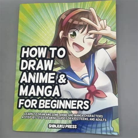 HOW TO DRAW Anime Learn To Draw Anime And Manga Step By Step Anime Drawing PicClick