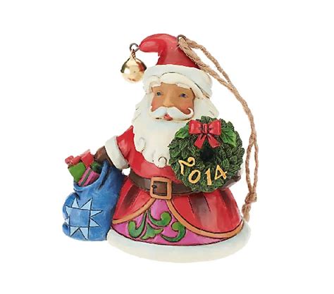 Jim Shore Dated Christmas Surprise Santa Ornament