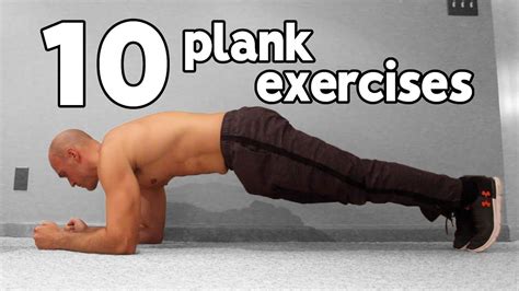 Planks For Beginners Proper Form 10 Plank Exercises Youtube