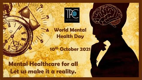 World Mental Health Day 10th October 2021 The Psych Clinic