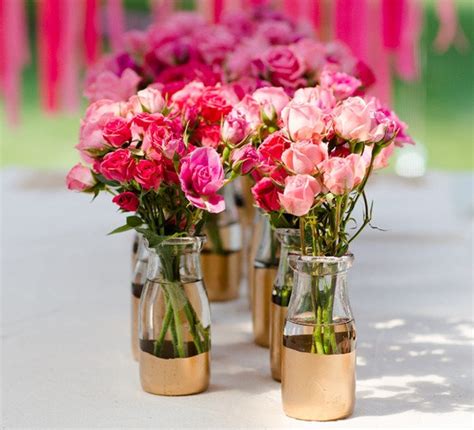 17 Excellent Diy Floral Arrangements To Welcome The Spring In Your Home Wedding Centerpieces