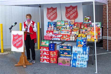 Month Long Food Drive For Salvation Army Benefits Local Families In Need