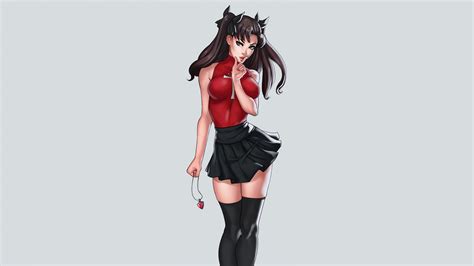 Wallpaper Fate Stay Night Unlimited Blade Works Tohsaka Rin Video