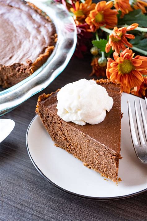 This Chocolate Pumpkin Pie Recipe Is A Delicious Indulgent Spin On The