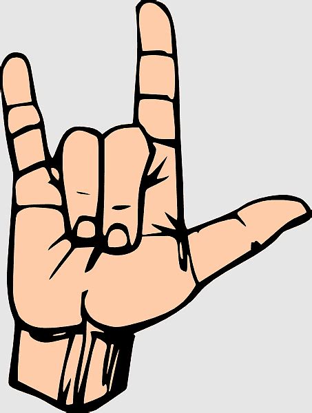 Profanity In American Sign Language Japanese Sign Language Ily Sign