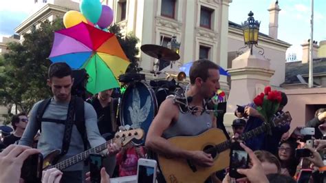 Coldplay A Sky Full Of Stars Music Video Shooting Newtown Sydney