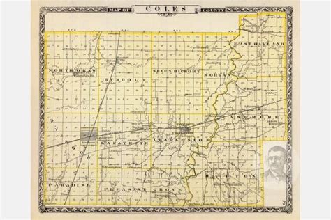 An Old Map Of The State Of Minnesota With Roads And Towns In Yellow On It