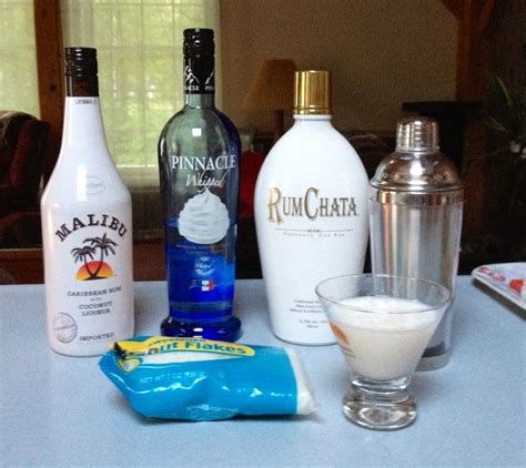 Rum liquor malibu (malibu) is drunk asundiluted, and in a combination of different cocktails. Coconut Dream Pie....one shot of Malibu and Rum Chata and ...