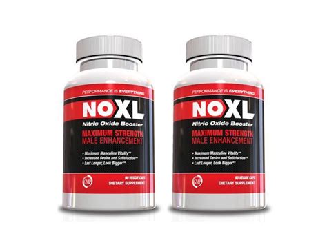 No Xl Male Performance Supplement Nitric Oxide Booster 90 Capsules