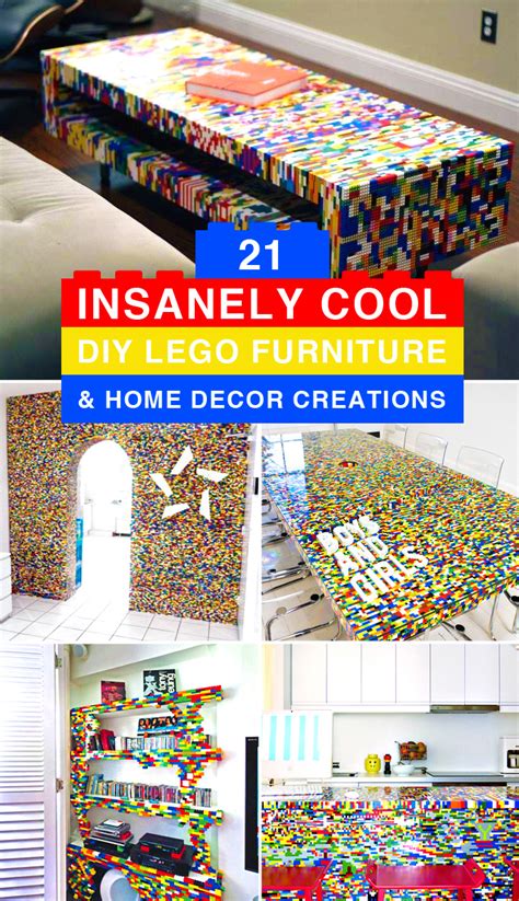 82 gratuitous photos of drawer porn. 21 Insanely Cool DIY LEGO Furniture and Home Decor ...