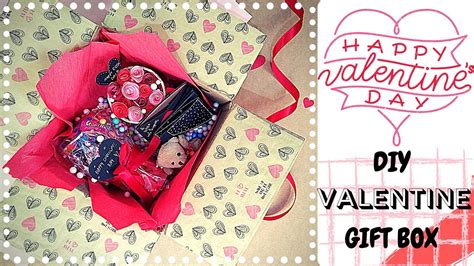 Try some of these valentine's day gift ideas that will show your loved one that you can be as caring and romantic as the best of them. DIY - Last minute valentine's day surprise gift box ...