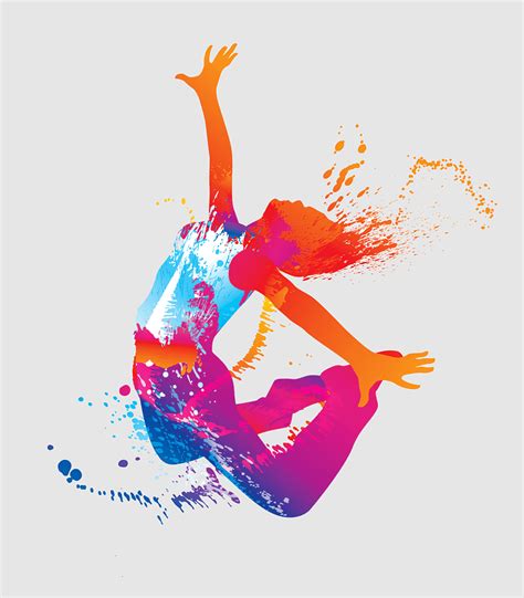 Zumba Dance Party Dance Studio Ballet Dancer Mural Fitness Dance