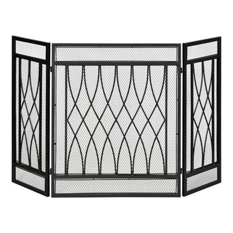 Three Posts Avers Cabinet Steel Fireplace Screen And Reviews Wayfair