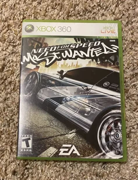 NEED FOR SPEED Most Wanted Microsoft Xbox Read Description PicClick