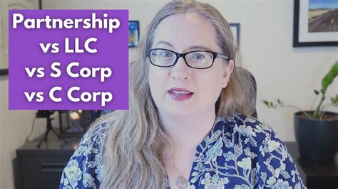 Partnership Vs Llc Vs S Corp Vs C Corp Which Entity Is Right For